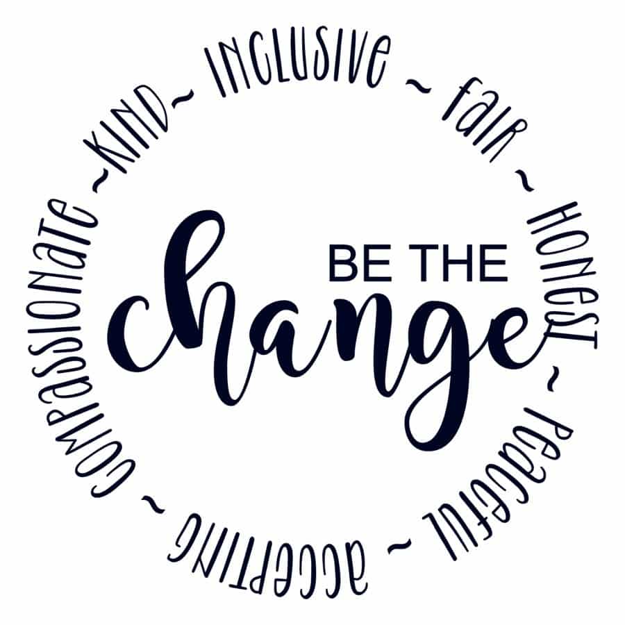 Be the Change design